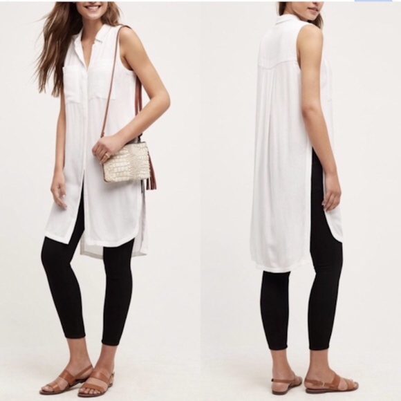 Anthropologie Tops - ❌SOLD❌Anthropologie HD Paris Gauze Button Down